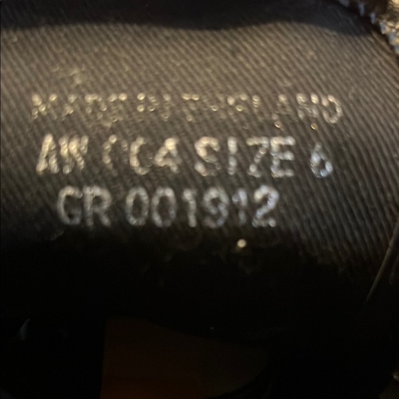 Dr. Martens Black and White Plaid Combat Moto Boots - Picture 7 of 7